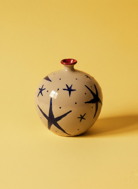 Large Vase with Stars
